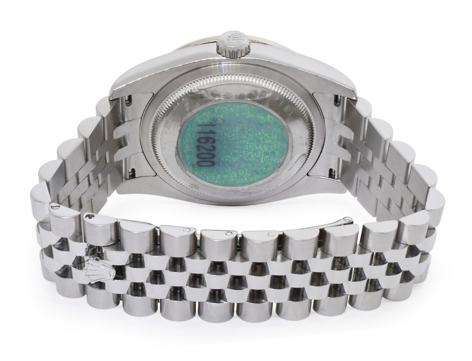 Rolex Datejust Steel Blue Jubilee Diamond Dial/Bezel 36mm Watch Z 116200 Rolex Datejust Steel Blue Jubilee Diamond Dial/Bezel 36mm Watch Z 116200