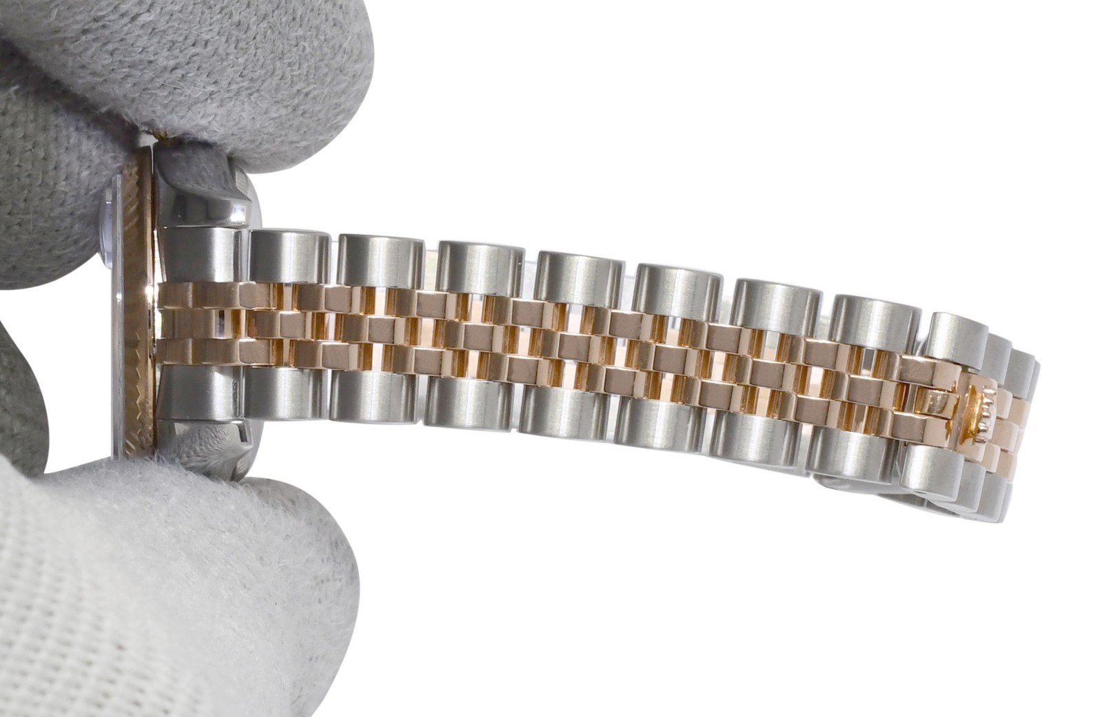 Rolex Datejust 18k Rose Gold/Steel Silver Diamond Dial 26mm Watch D 179171 Rolex Datejust 18k Rose Gold/Steel Silver Diamond Dial 26mm Watch D 179171