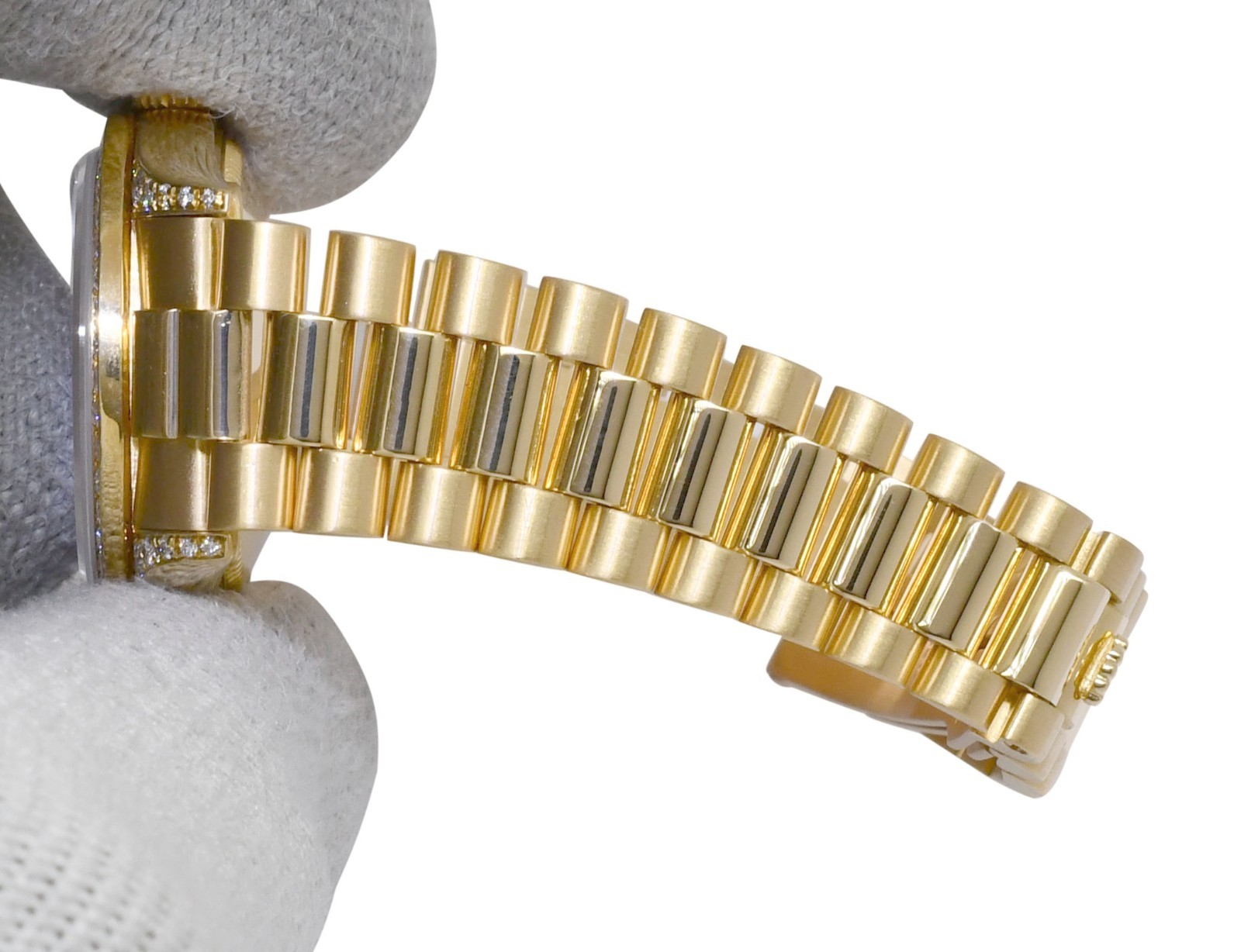 Rolex Datejust President Yellow Gold Diamond Dial/Bezel/Lugs 31mm Watch N 68238 Rolex Datejust President Yellow Gold Diamond Dial/Bezel/Lugs 31mm Watch N 68238