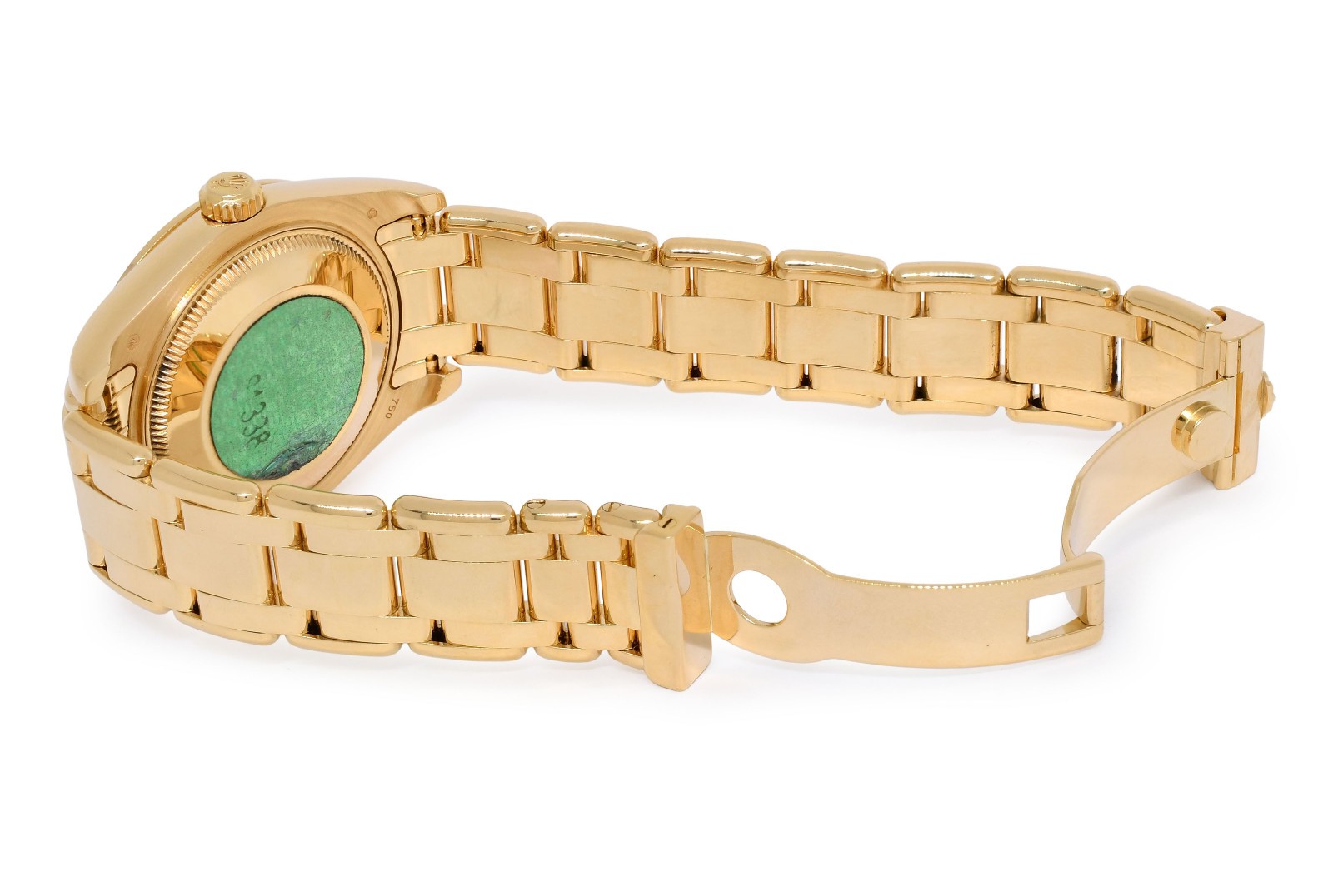 Rolex Datejust Pearlmaster 18k Yellow Gold Diamond Dial/Bezel 34mm Watch K 81338 Rolex Datejust Pearlmaster 18k Yellow Gold Diamond Dial/Bezel 34mm Watch K 81338