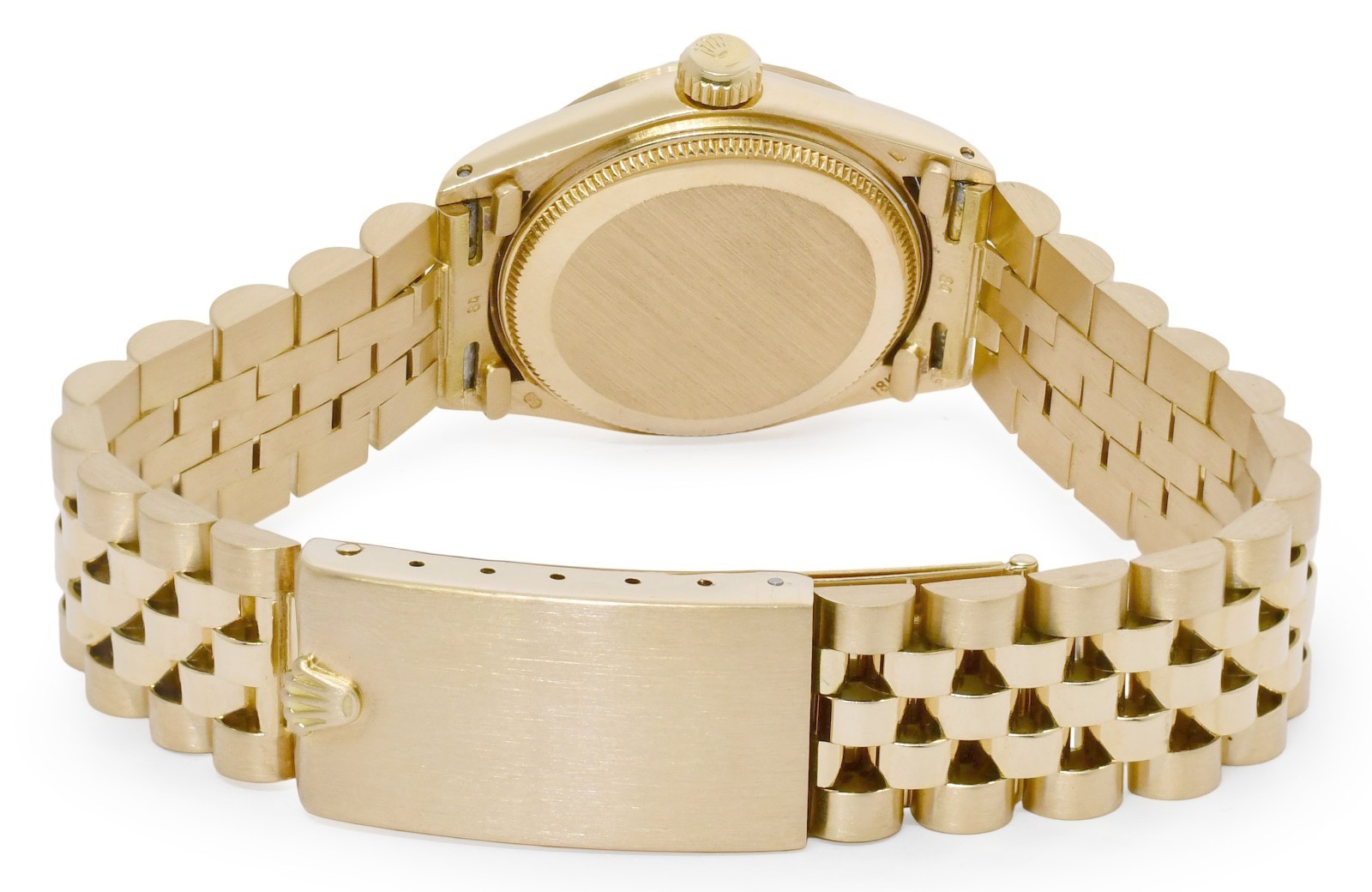 Rolex Datejust Yellow Gold MOP Diamond Dial Jubilee Bracelet 31mm Watch '74 6827 Rolex Datejust Yellow Gold MOP Diamond Dial Jubilee Bracelet 31mm Watch '74 6827