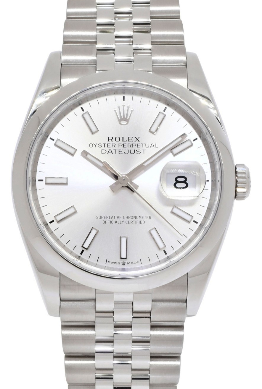 Rolex Datejust 36 Steel Silver Dial Jubilee Bracelet Mens Watch 126200 Rolex Datejust 36 Steel Silver Dial Jubilee Bracelet Mens Watch 126200