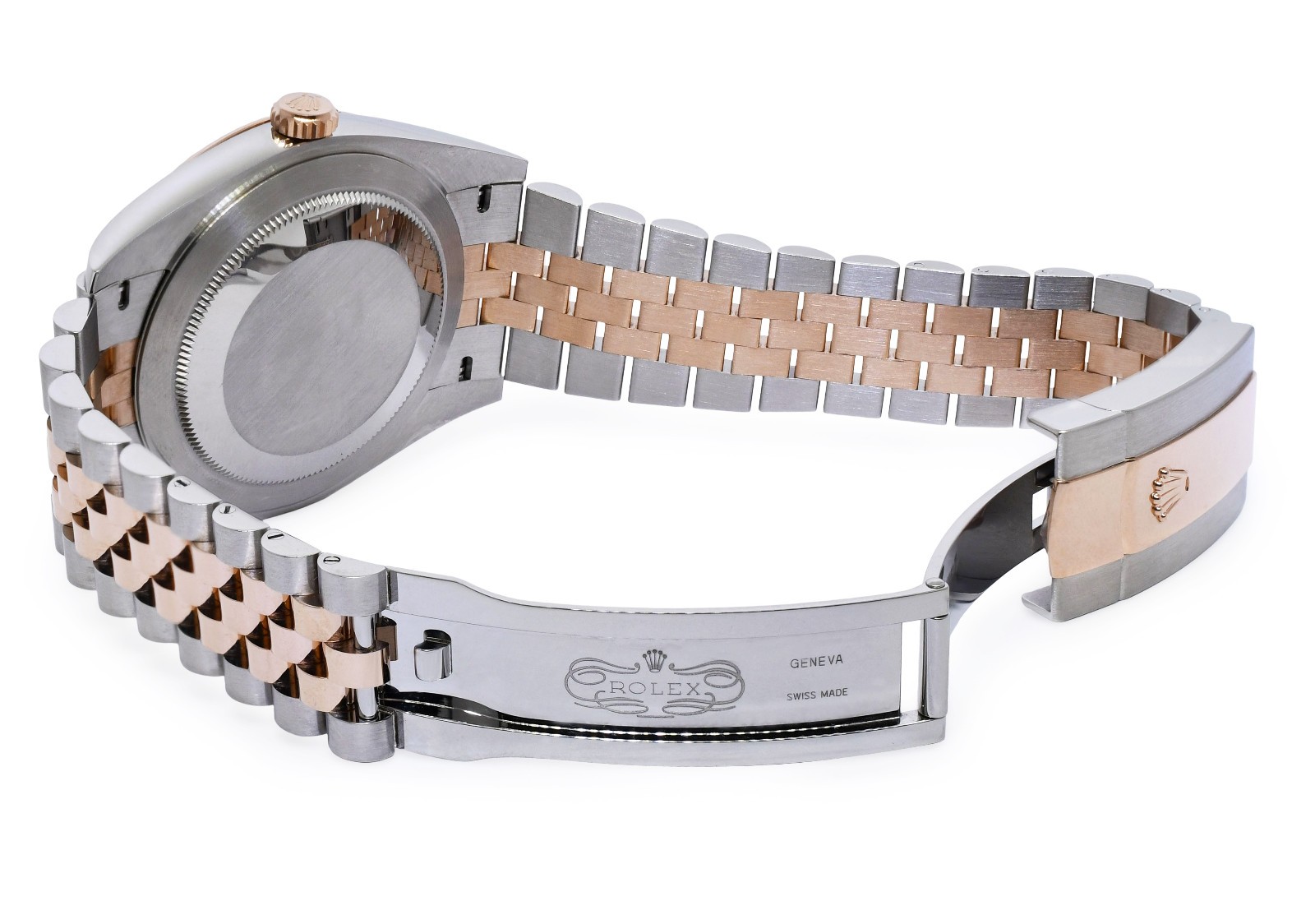 Rolex Datejust 41 Rose Gold/Steel Wimbledon Gray Jubilee Watch B/P '24 126331 Rolex Datejust 41 Rose Gold/Steel Wimbledon Gray Jubilee Watch B/P '24 126331