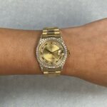 Rolex Datejust President Yellow Gold Diamond Dial/Bezel/Lugs 31mm Watch N 68238 Rolex Datejust President Yellow Gold Diamond Dial/Bezel/Lugs 31mm Watch N 68238