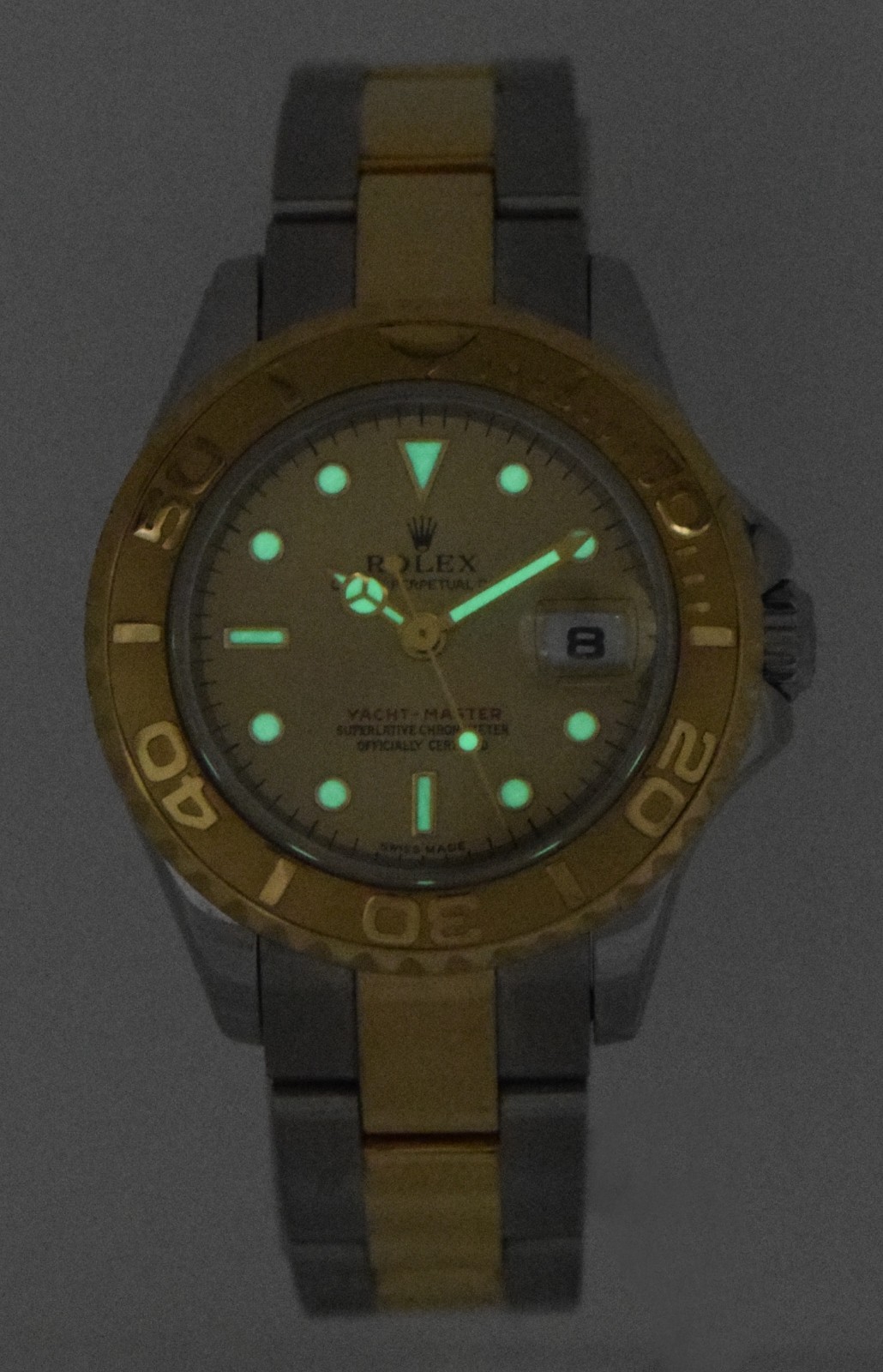 Rolex Yacht-Master 18k Yellow Gold/Steel Champagne Ladies 29mm Watch K 169623 Rolex Yacht-Master 18k Yellow Gold/Steel Champagne Ladies 29mm Watch K 169623
