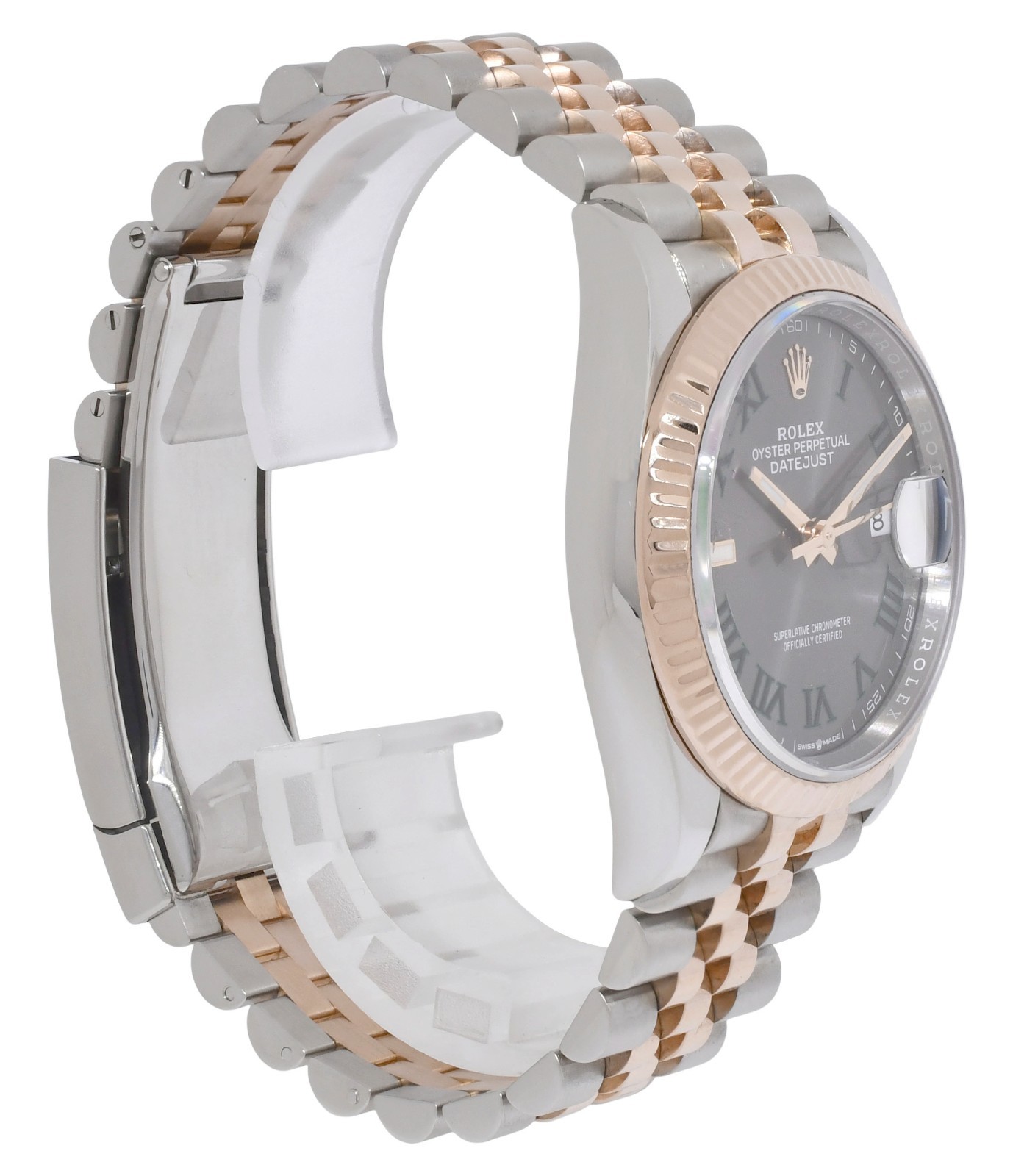 Rolex Datejust 36 18k Rose Gold/Steel Wimbledon Watch +Card '23 126231 Rolex Datejust 36 18k Rose Gold/Steel Wimbledon Watch +Card '23 126231