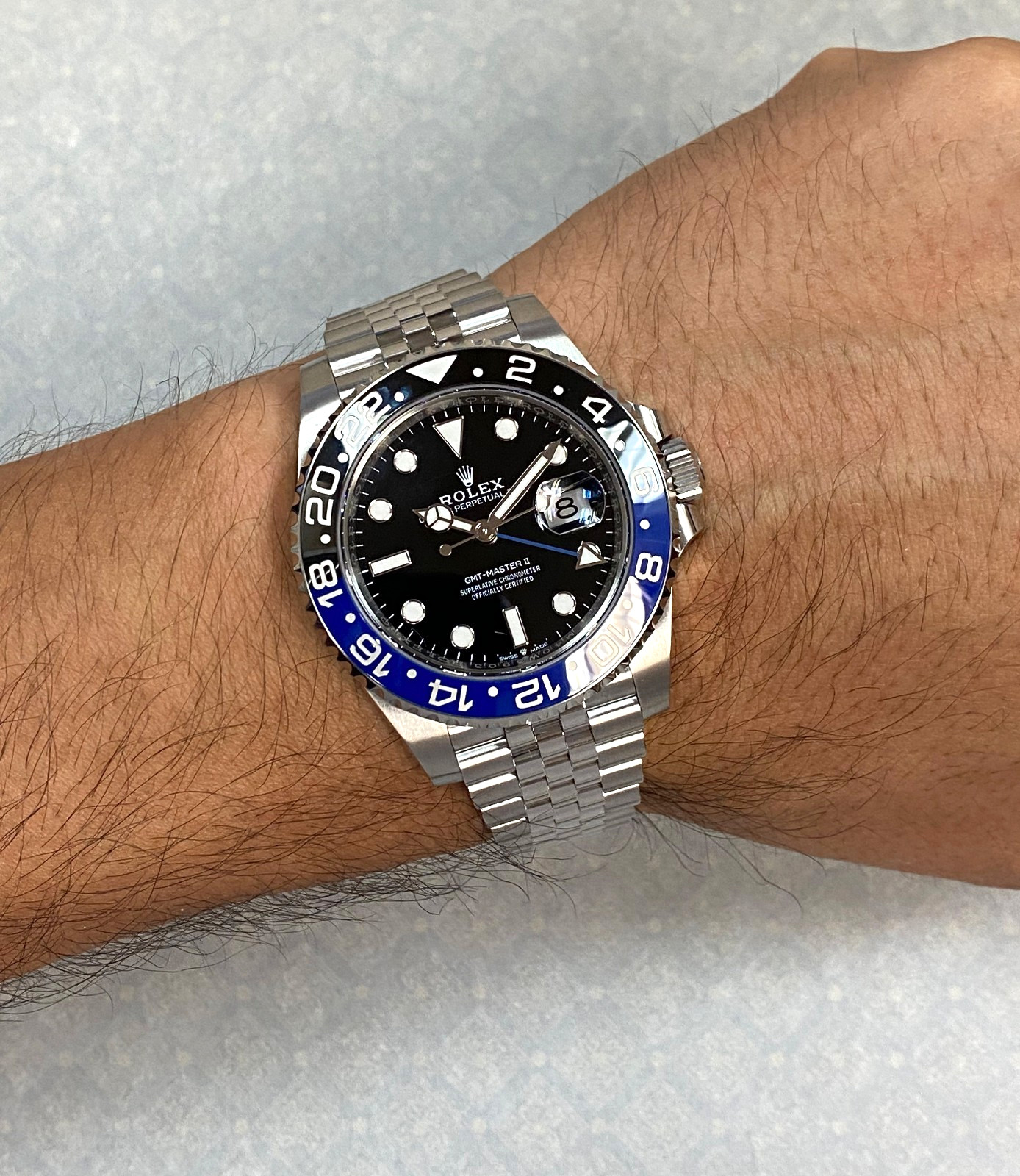 Rolex GMT-Master II Steel Black/Blue Ceramic Jubilee Watch B/P '25 126710 Rolex GMT-Master II Steel Black/Blue Ceramic Jubilee Watch B/P '25 126710