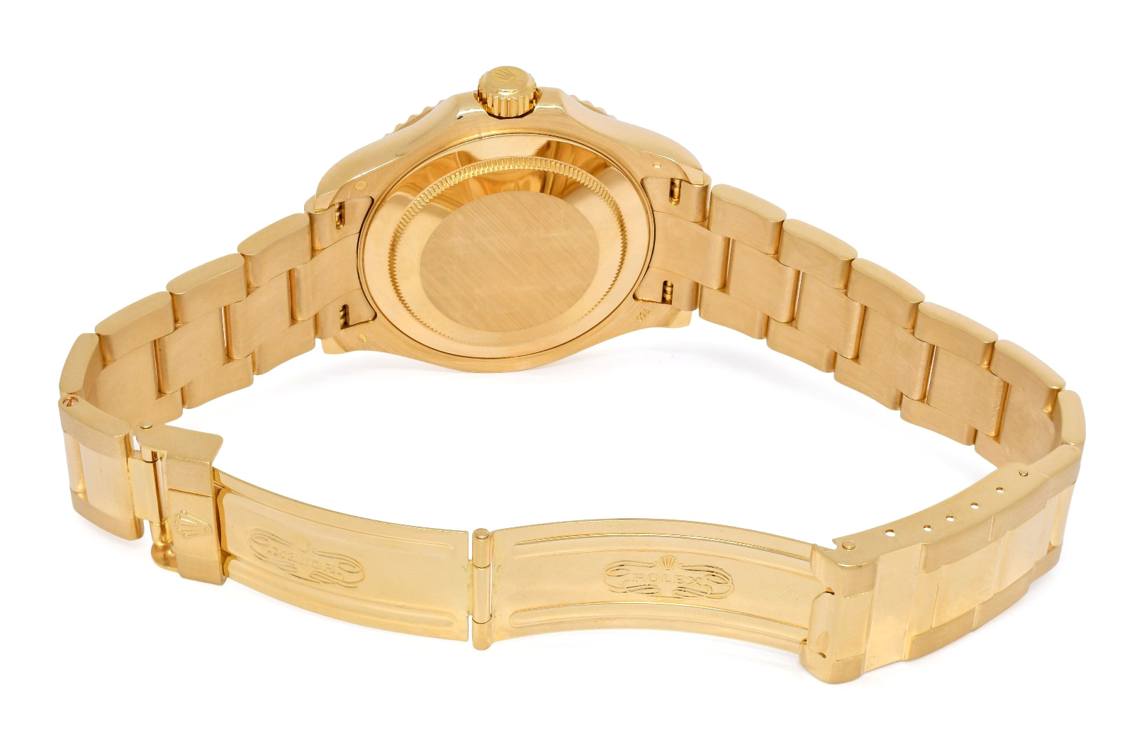 Rolex Yacht-Master 18k Yellow Gold MOP Sapphire/Diamond 40mm Watch V 16628 Rolex Yacht-Master 18k Yellow Gold MOP Sapphire/Diamond 40mm Watch V 16628