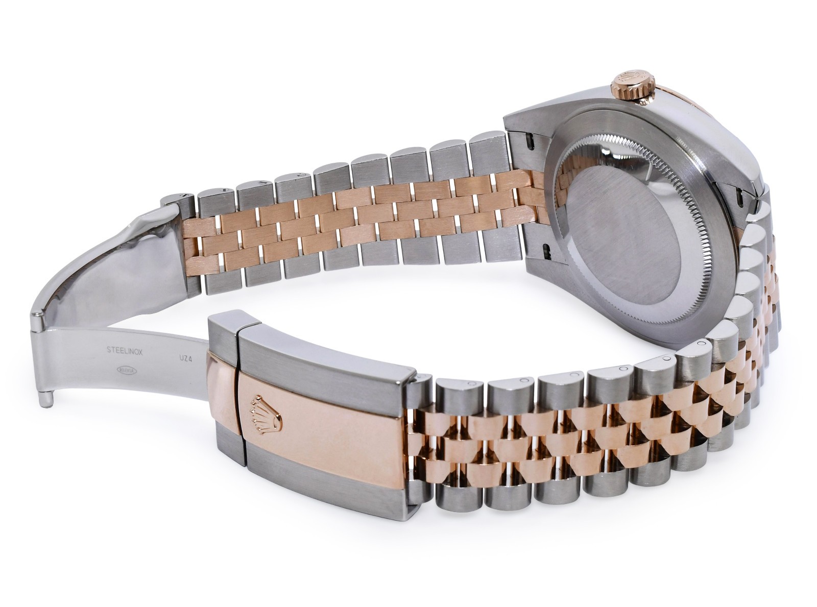Rolex Datejust 41 Rose Gold/Steel Wimbledon Gray Jubilee Watch B/P '24 126331 Rolex Datejust 41 Rose Gold/Steel Wimbledon Gray Jubilee Watch B/P '24 126331