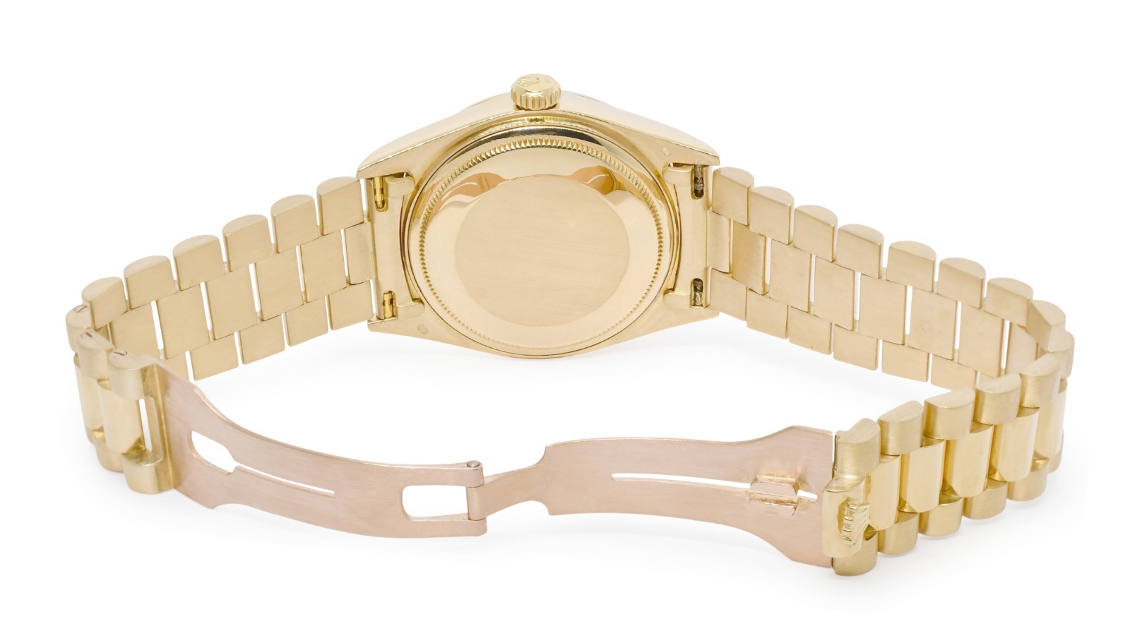 Rolex Day-Date President 18k Yellow Gold Tapestry 36mm Watch +Papers '83 18038 Rolex Day-Date President 18k Yellow Gold Tapestry 36mm Watch +Papers '83 18038