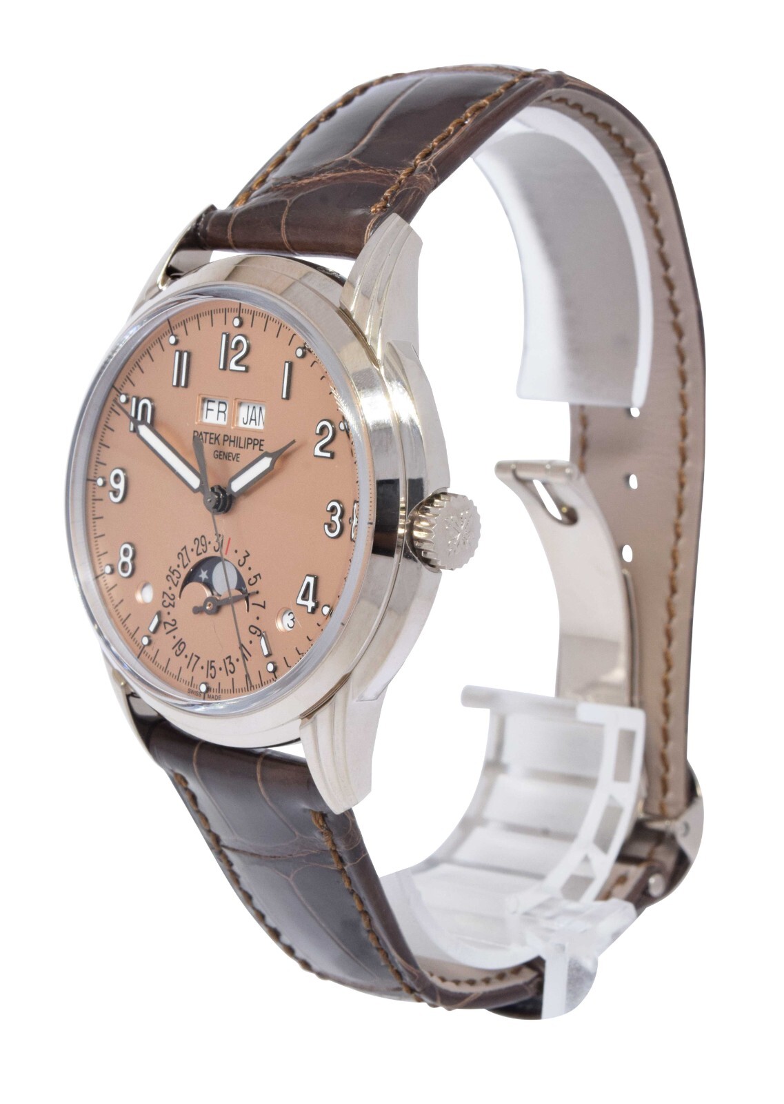 Patek Philippe Perpetual Calendar Complications White Gold Mens Watch B/P 5320G