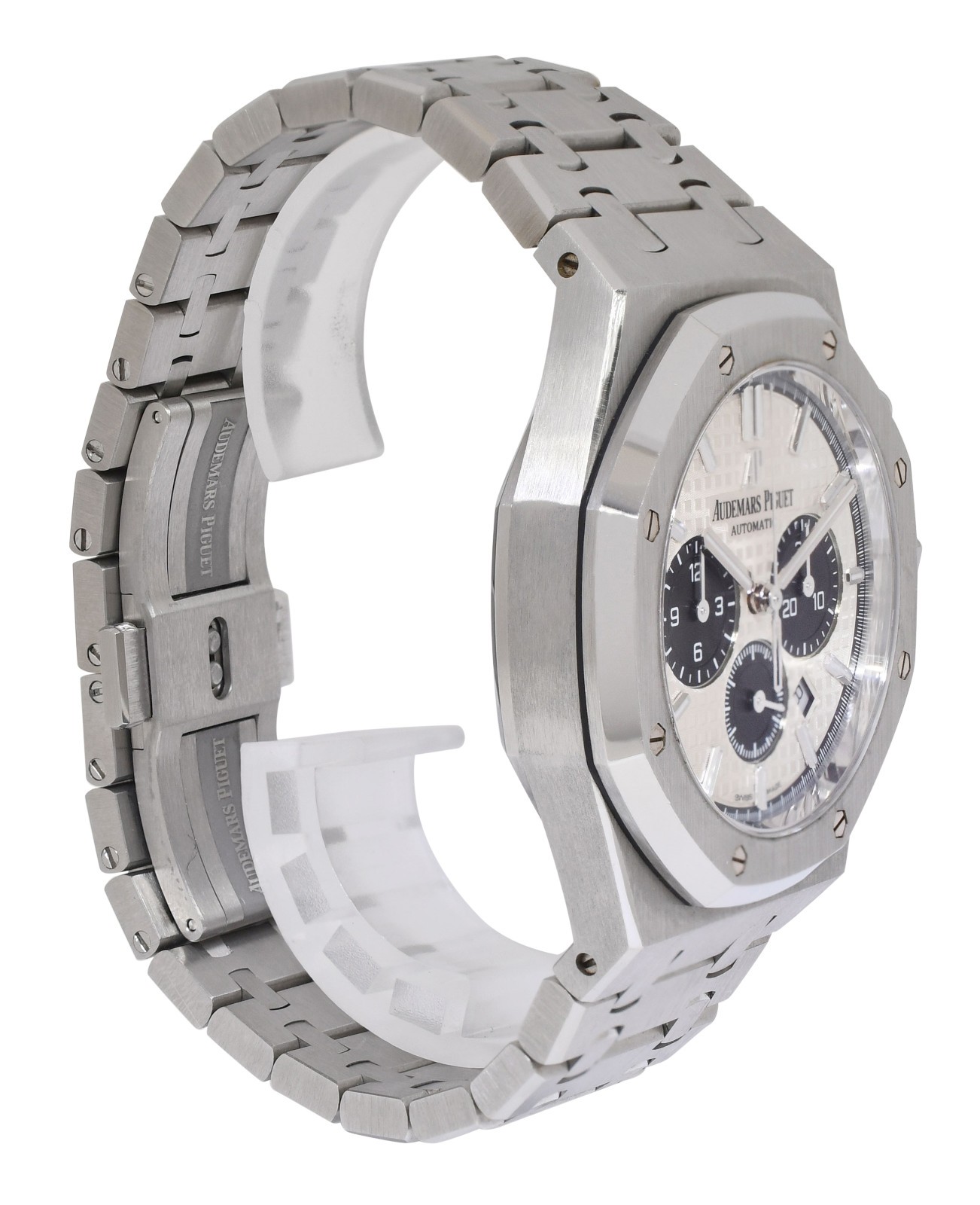 Audemars Piguet Royal Oak Chronograph Silver Panda 41mm Watch B/P '17 26331ST Audemars Piguet Royal Oak Chronograph Silver Panda 41mm Watch B/P '17 26331ST
