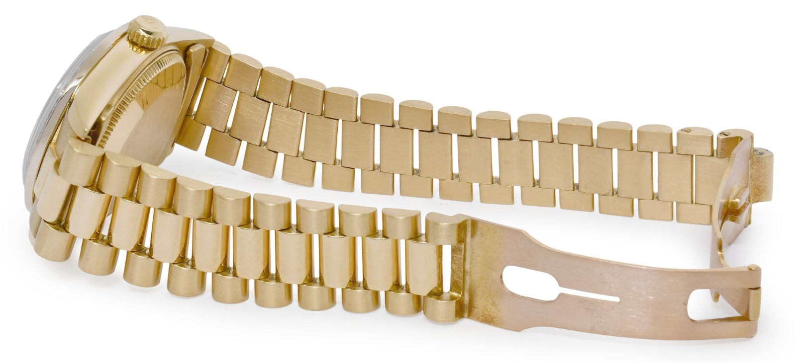 Rolex Datejust President 18k Yellow Gold & Diamond Bezel 31mm Watch N 68278