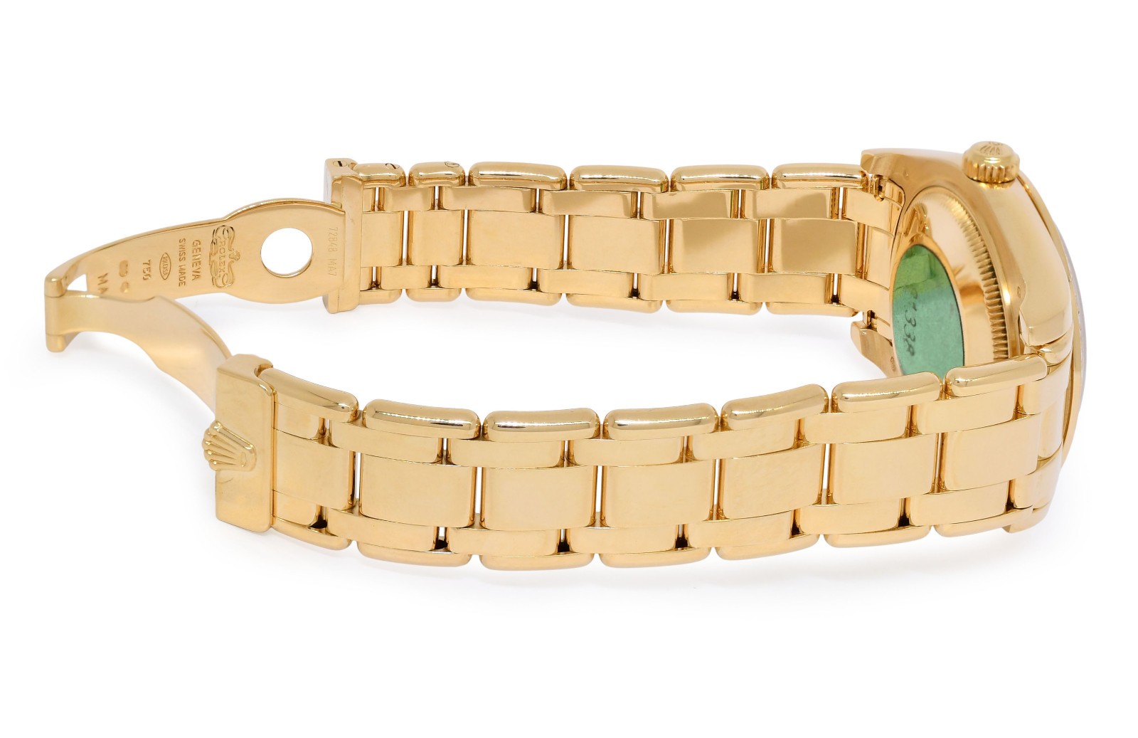 Rolex Datejust Pearlmaster 18k Yellow Gold Diamond Dial/Bezel 34mm Watch K 81338 Rolex Datejust Pearlmaster 18k Yellow Gold Diamond Dial/Bezel 34mm Watch K 81338