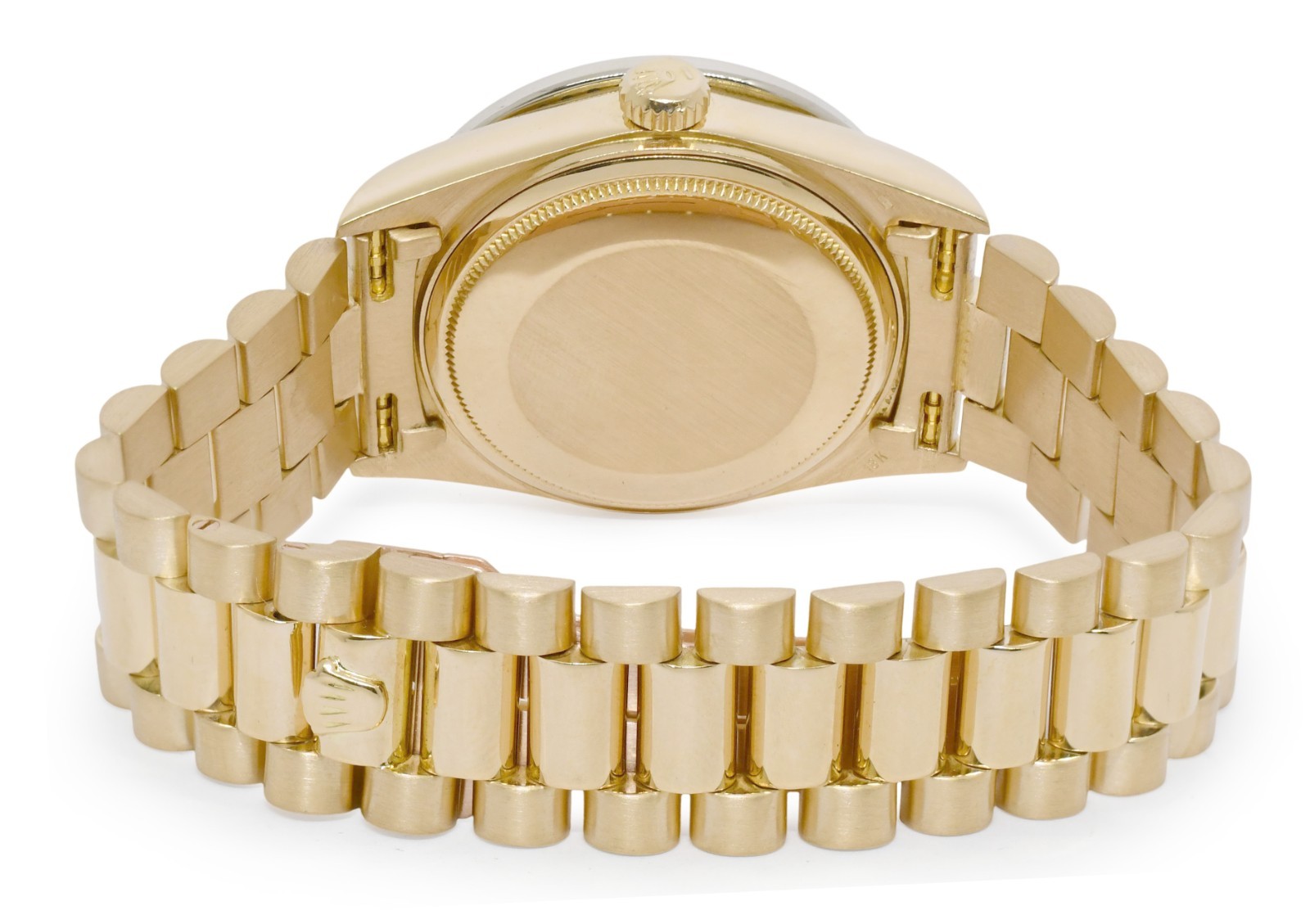 Rolex Day-Date President 18k Yellow Gold Diamond Dial/Bezel 36mm Watch '85 18048 Rolex Day-Date President 18k Yellow Gold Diamond Dial/Bezel 36mm Watch '85 18048