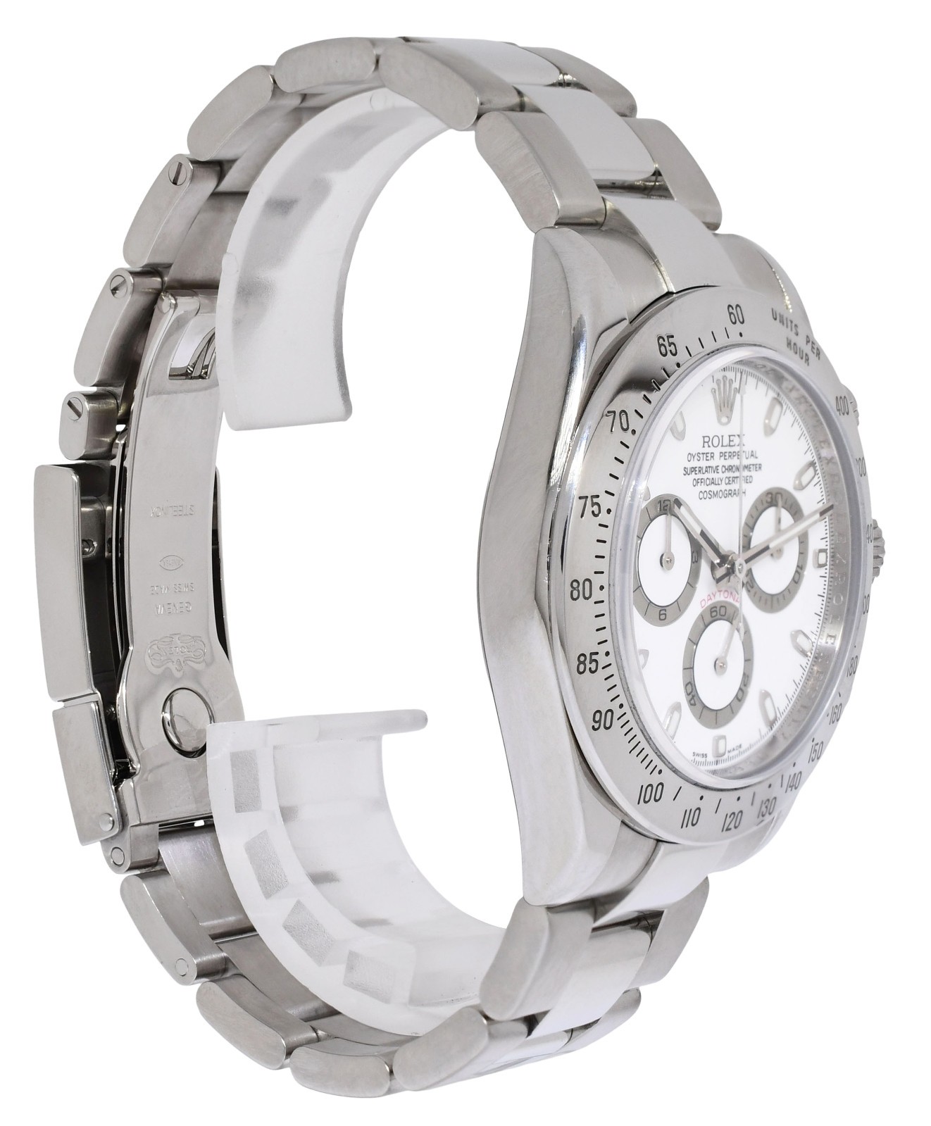 Rolex Daytona Chronograph Steel White Dial Mens 40mm Watch Scrambled M 116520 Rolex Daytona Chronograph Steel White Dial Mens 40mm Watch Scrambled M 116520
