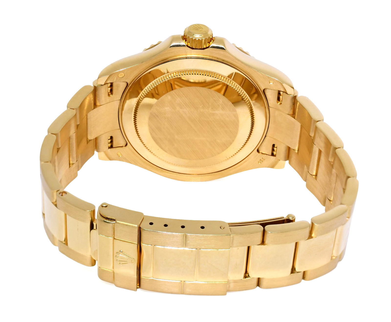 Rolex Yacht-Master 18k Yellow Gold MOP Sapphire/Diamond 40mm Watch V 16628 Rolex Yacht-Master 18k Yellow Gold MOP Sapphire/Diamond 40mm Watch V 16628