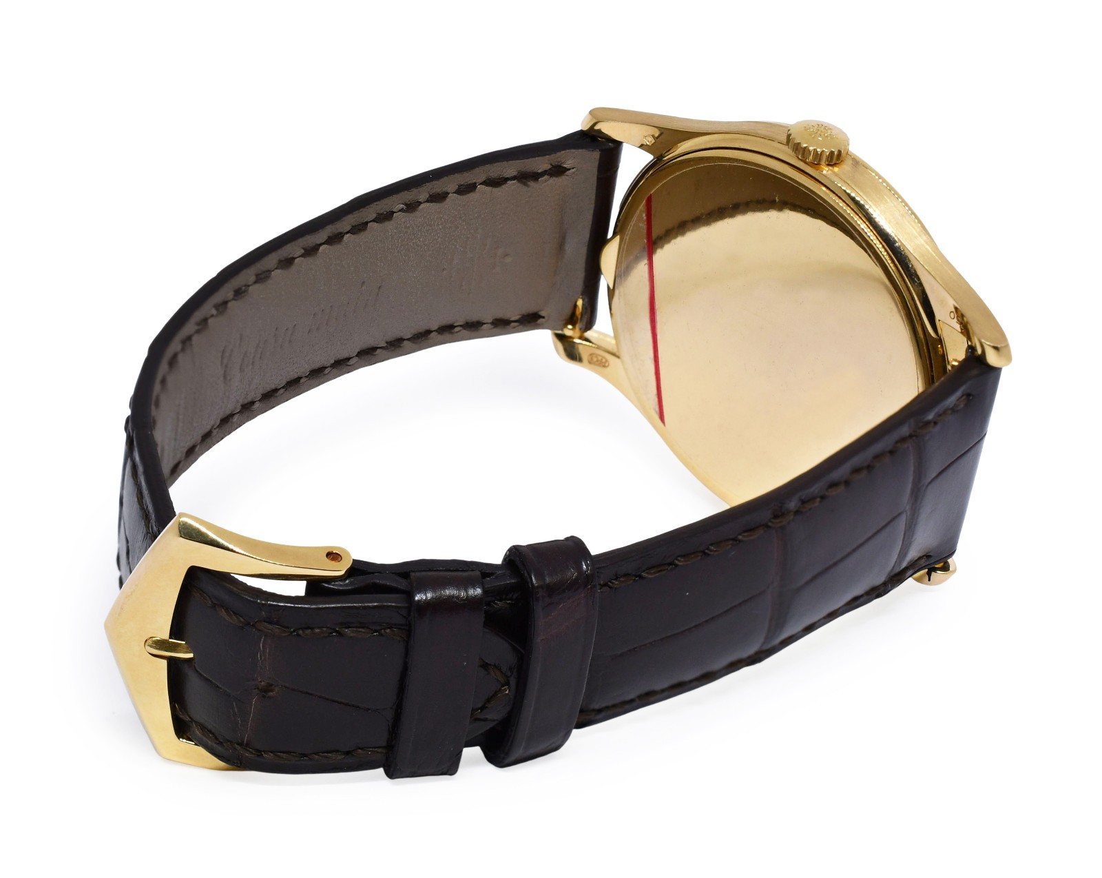 Patek Philippe Calatrava 5196 18k Yellow Gold Mens 37mm Manual Watch 5196J Patek Philippe Calatrava 5196 18k Yellow Gold Mens 37mm Manual Watch 5196J