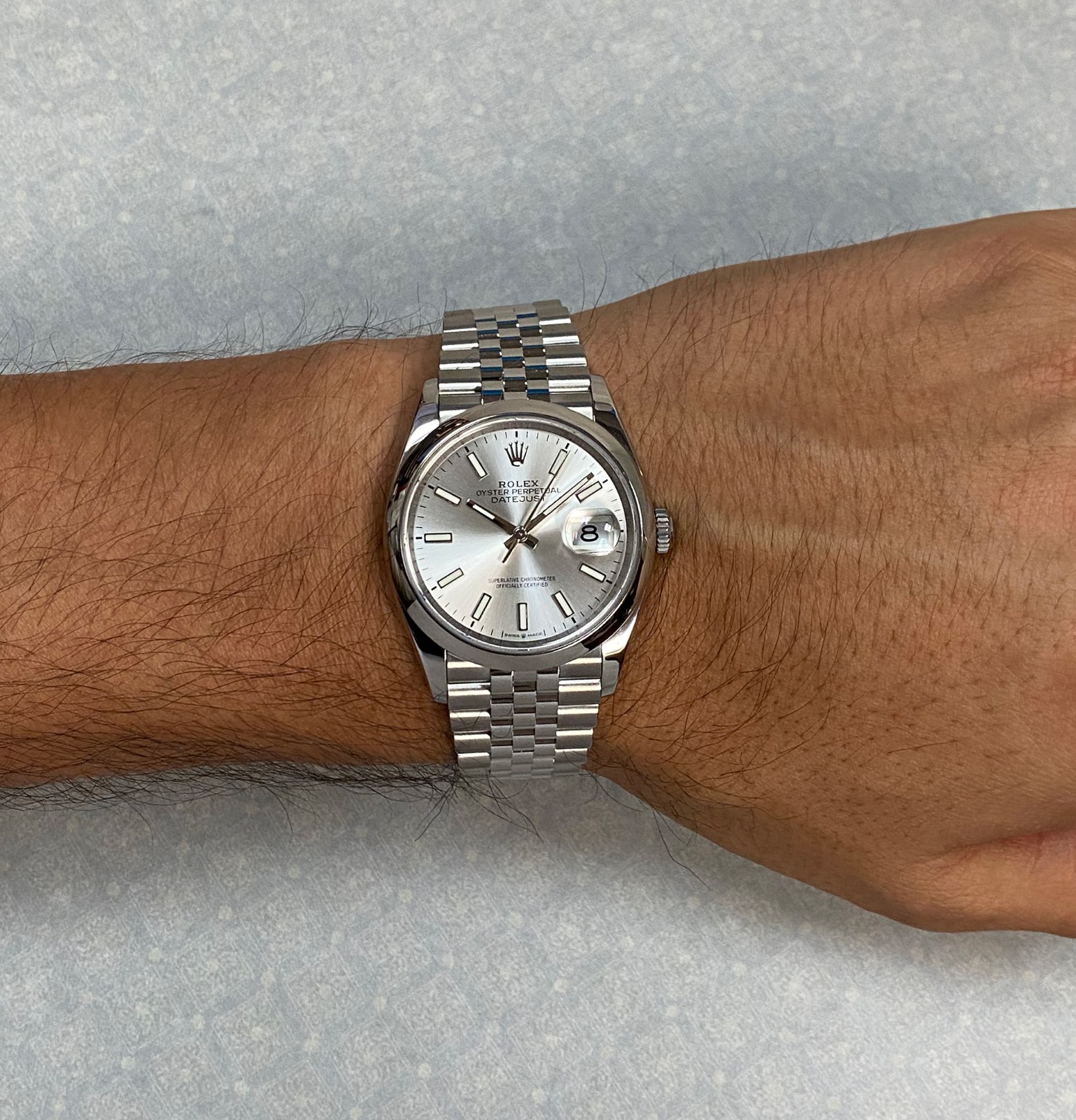 Rolex Datejust 36 Steel Silver Dial Jubilee Bracelet Mens Watch 126200 Rolex Datejust 36 Steel Silver Dial Jubilee Bracelet Mens Watch 126200