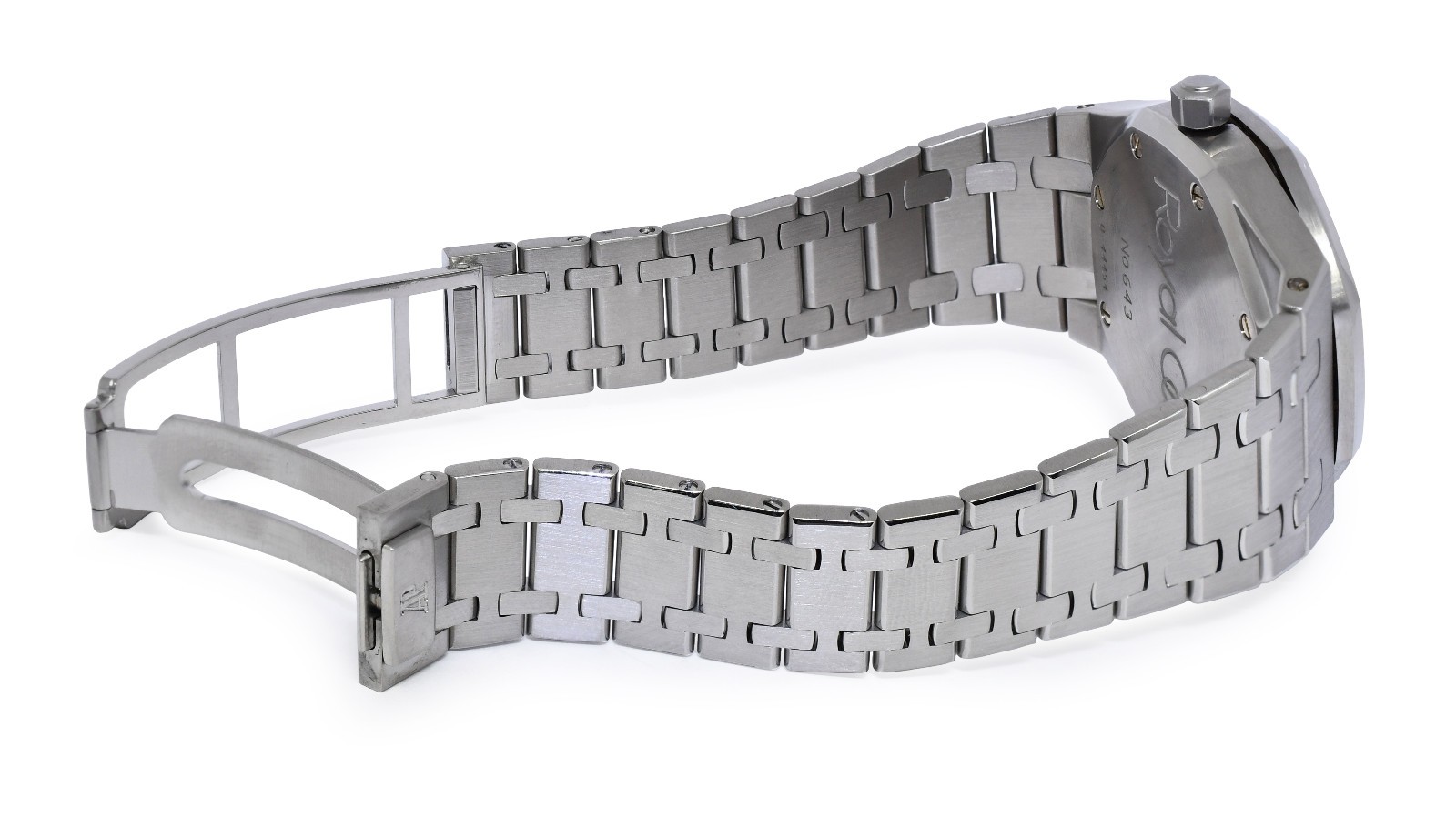 Audemars Piguet Royal Oak Dual Time Power Reserve Steel 36mm Watch 25730ST